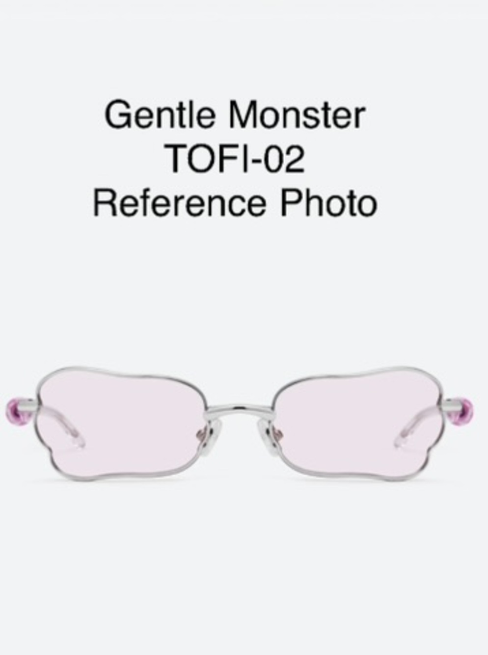 Gentle Monster TOFI Sunglasses OEM Replacement Lenses - Pink